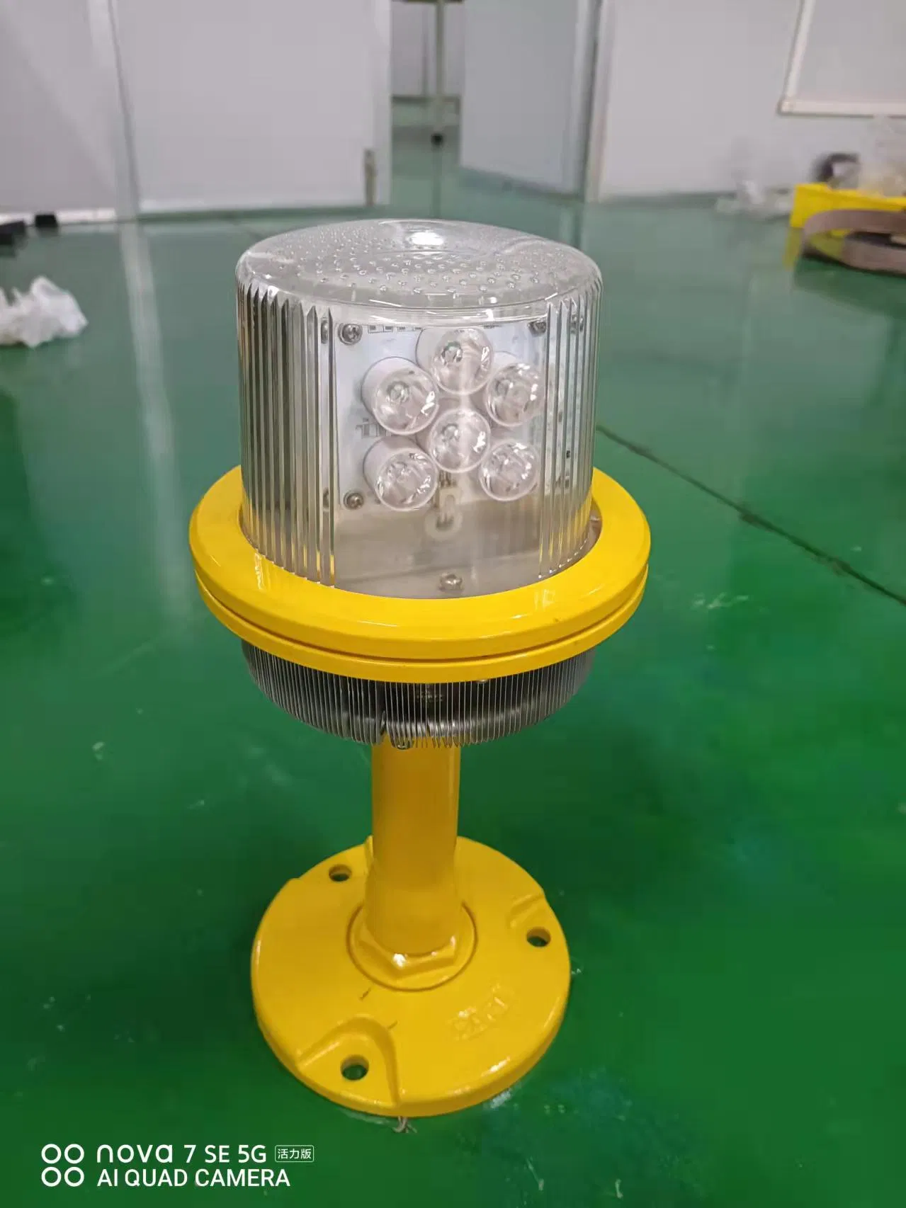 Airport Airfield Runway Lights at Night Pilot Controlled Lighting Taxiway Edge Lights