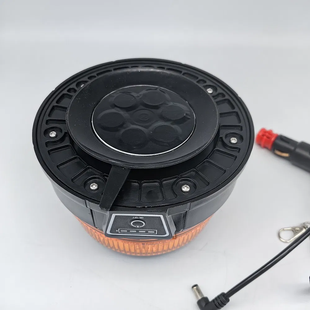 48W LED Rechargeable Beacon Light with Controller for Trucks Large Vehicles LED Wireless Beacon Lights