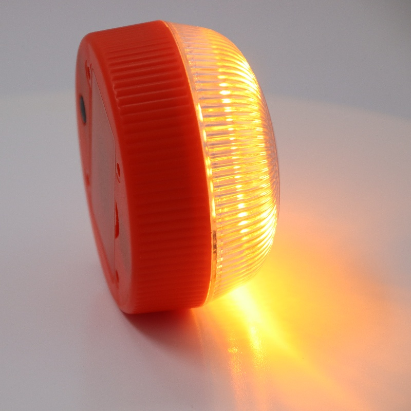 Car Emergency Beacon Light USB Rechargeable V16 Magnetic Induction Strobe Flashing Warning Light Help Flash Safety Signal Lamp