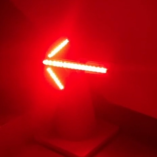 Car Warning Light Emergency Strobe Arrow Magnetic Traffic Guide Beacon Light Roadside Traffic LED Signal Flashing Light LED Emergency Traffic Light