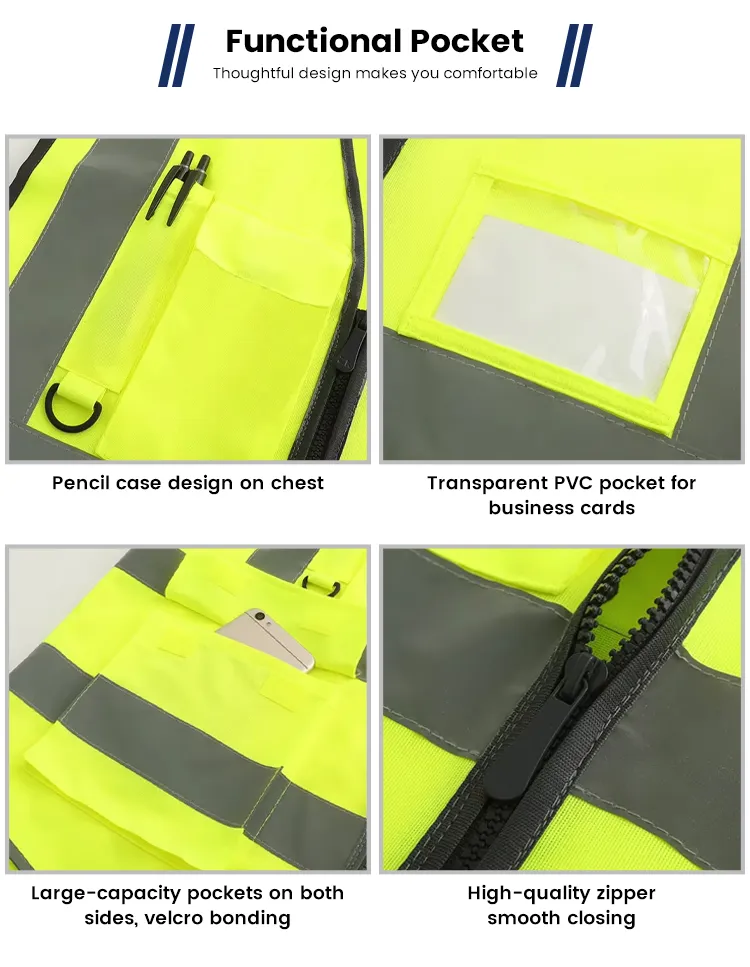 Safety vest front