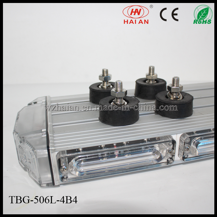 2X4 Screws Mounted Vehicles LED Linear 4 Warning Mini Lightbar