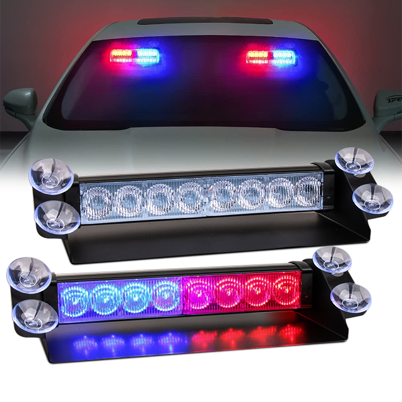 12V/24V Truck Vehicle LED Strobe Light Strip New Condition Emergency Signal Flashing Car Side Marker Warning Light