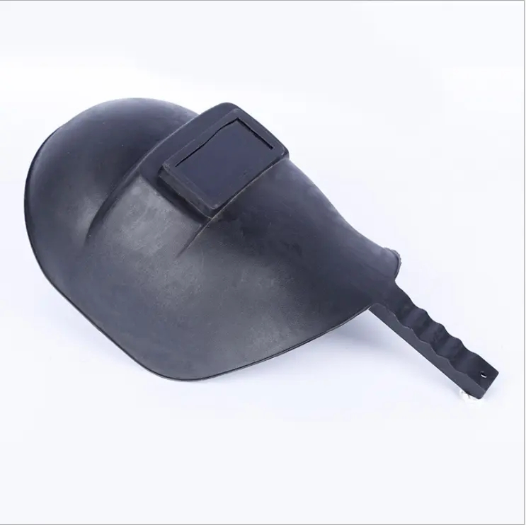 Hand Held Face Safety Shield Mask Black Handheld Helmet