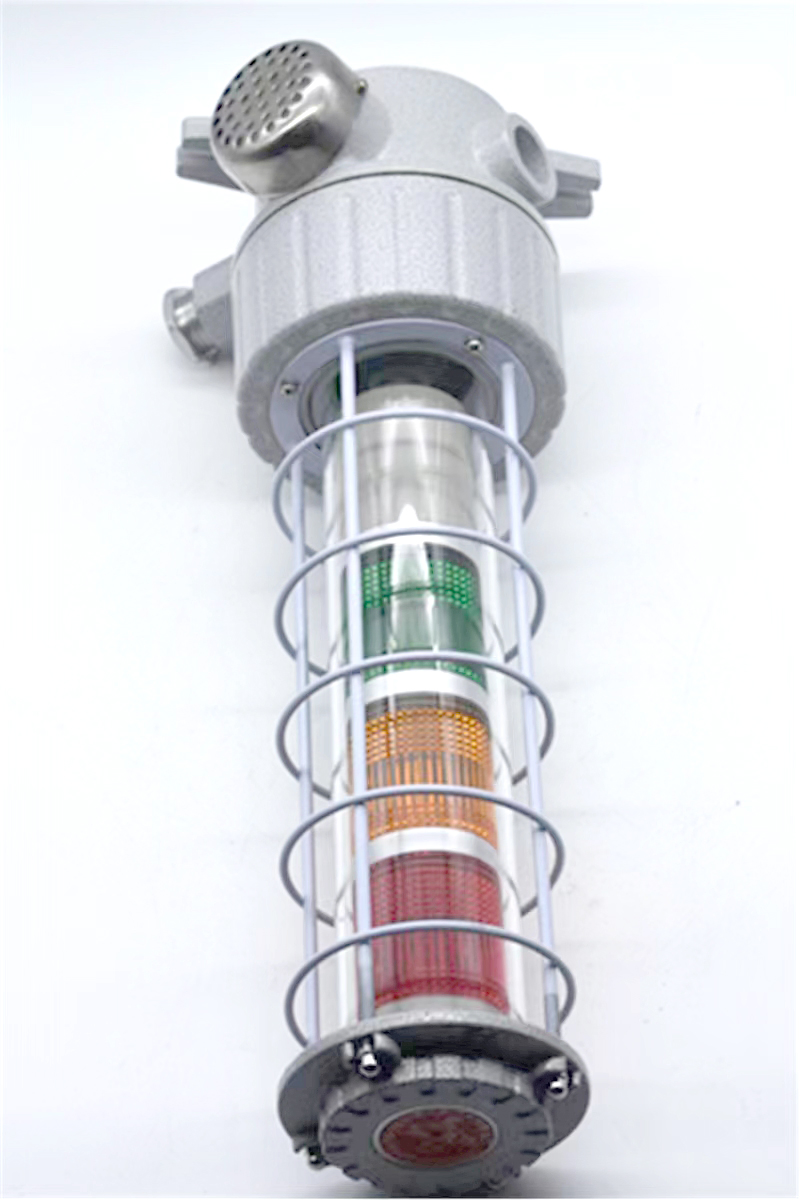 120dB Explosion-Proof LED Sound and Light Alarm Multi-Layer Three-Color Fault Warning Light