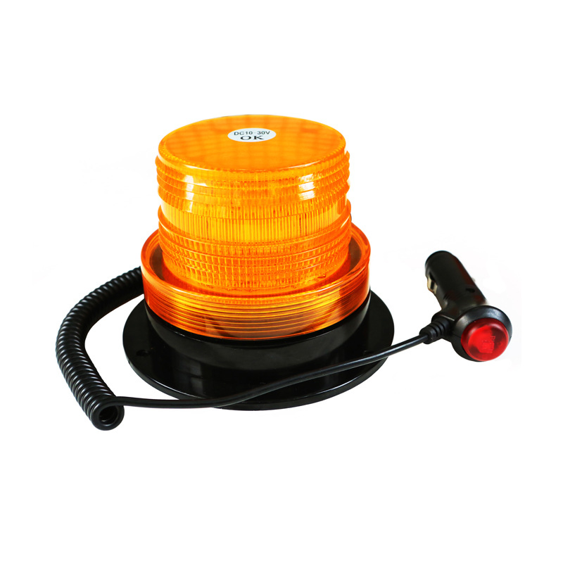 Beacon LED Strobe Lights Magnetic and Screw Mount Rooftop Strobe Rotating Lamp White Red Blue Amber Warning Flashing Forklift Lights