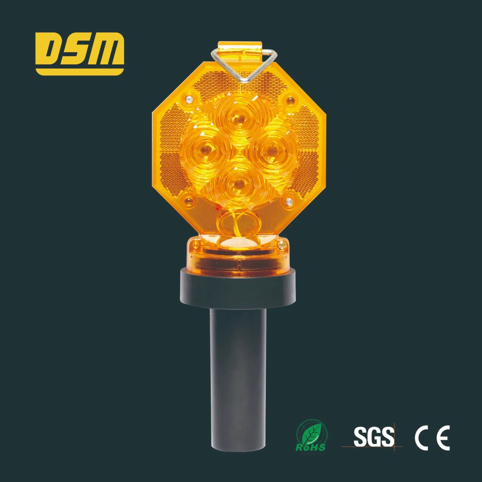 Southeast Asia Dsm Barricade Lamp Road Block Flashing Control Traffic Light with RoHS