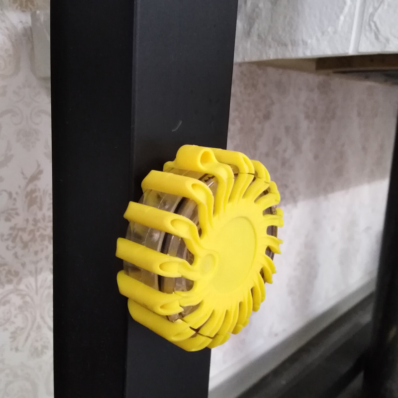 12+3 LED Road Safety Emergency Lighting Vehicle Warning Rechargeable Warning Flashing Signal Beacon Lamp Car Road Flares Caution Light