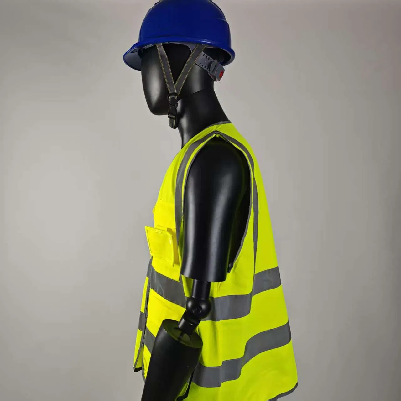 Reflective Vest Construction Site Work Vest Security Duty Safety Clothing Customizable Printed Workwear
