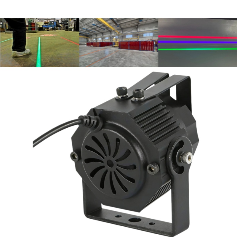 Vehicle Mounted Guided Green Laser Warning Line Light for Logistics Warehouse
