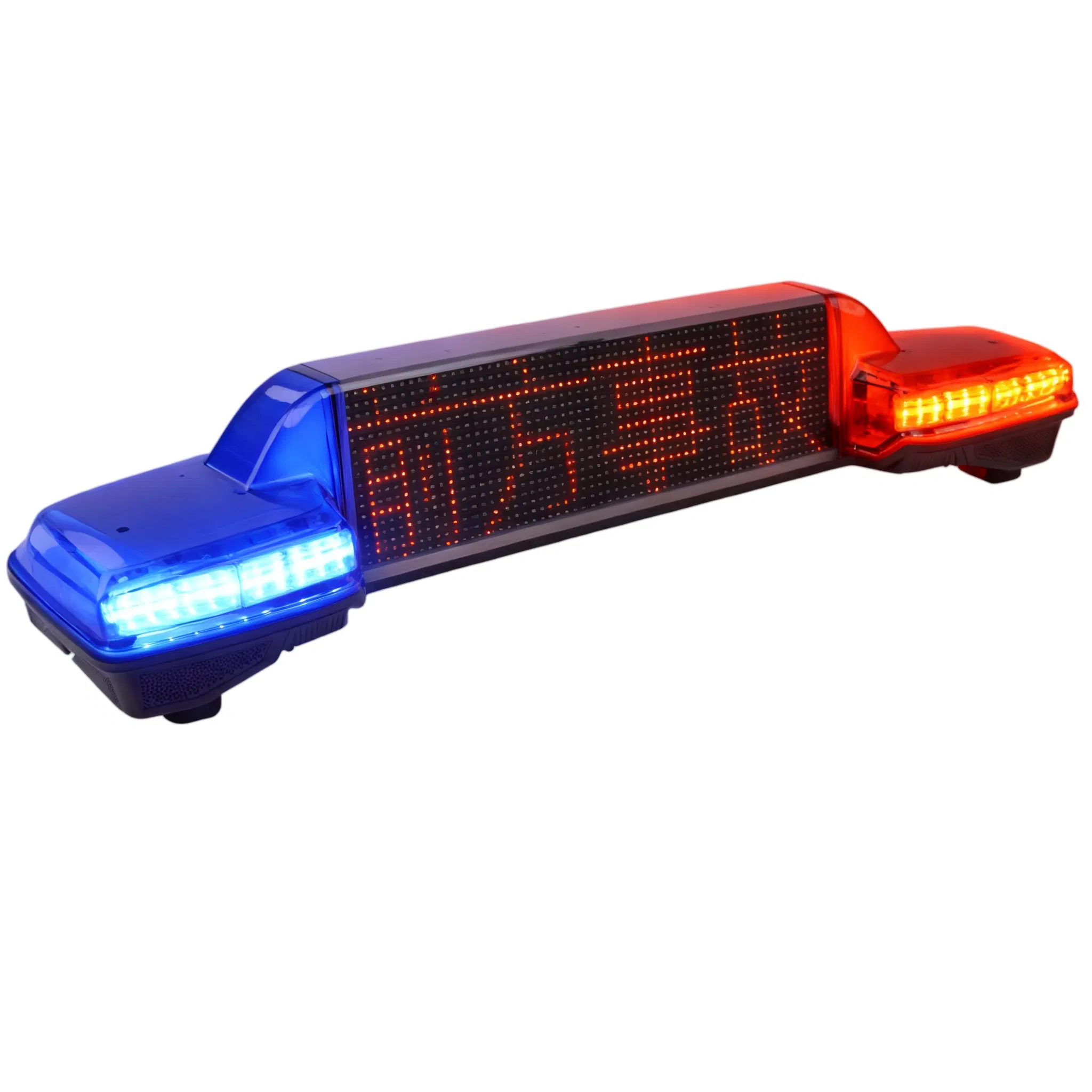 Senken LED Screen Emergency Warning Lightbar with LED Message Sign