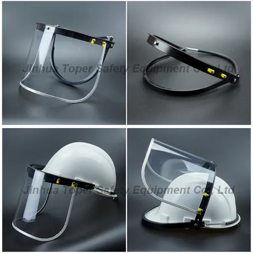 Reusable Face Shield Bracket Safety Helmet (FS4013)