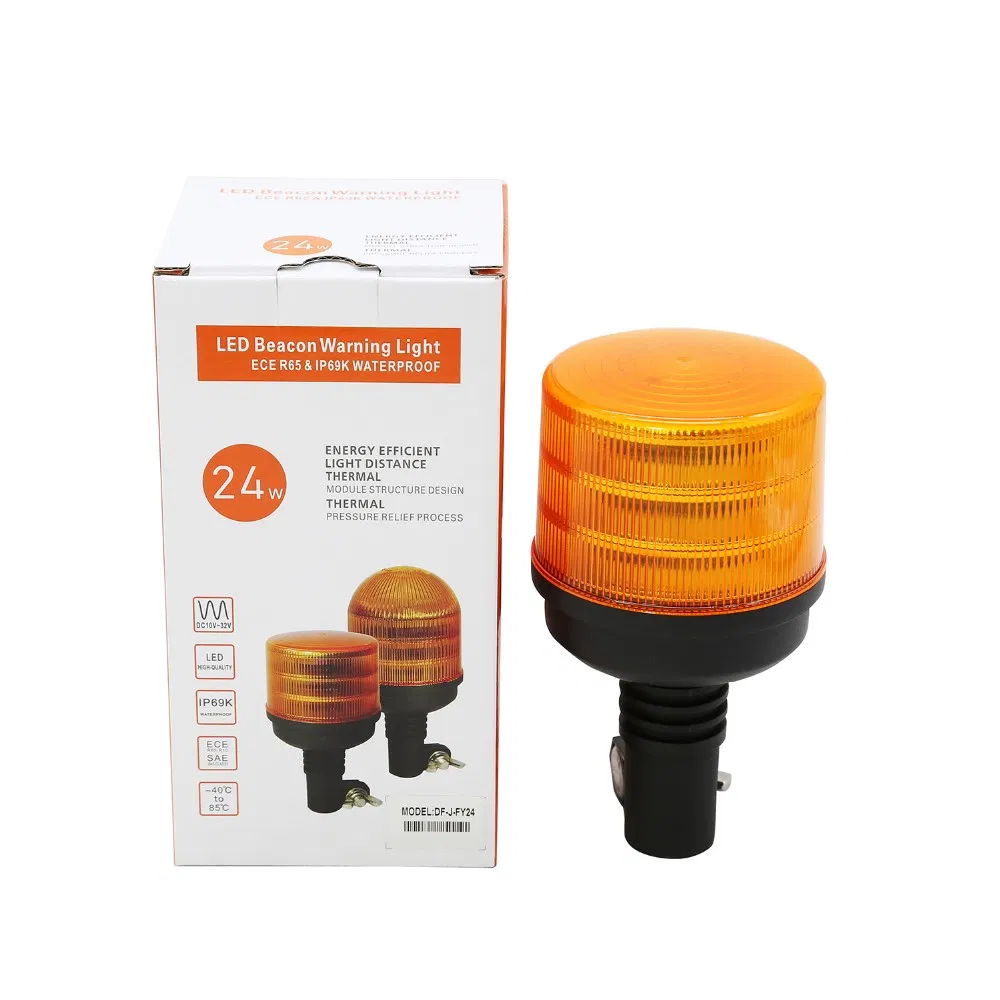 Truck Rooftop Rotating Emergency Flash Strobe Warning LED Beacon Amber Lights