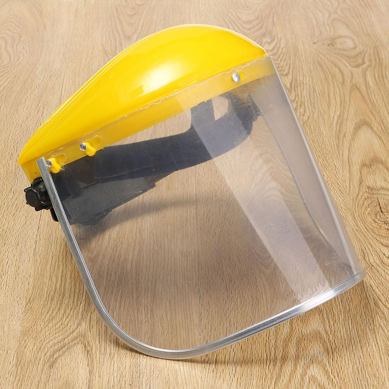 Safety Helmet with PC Organic Dust Proof Visor Welding Face Shield