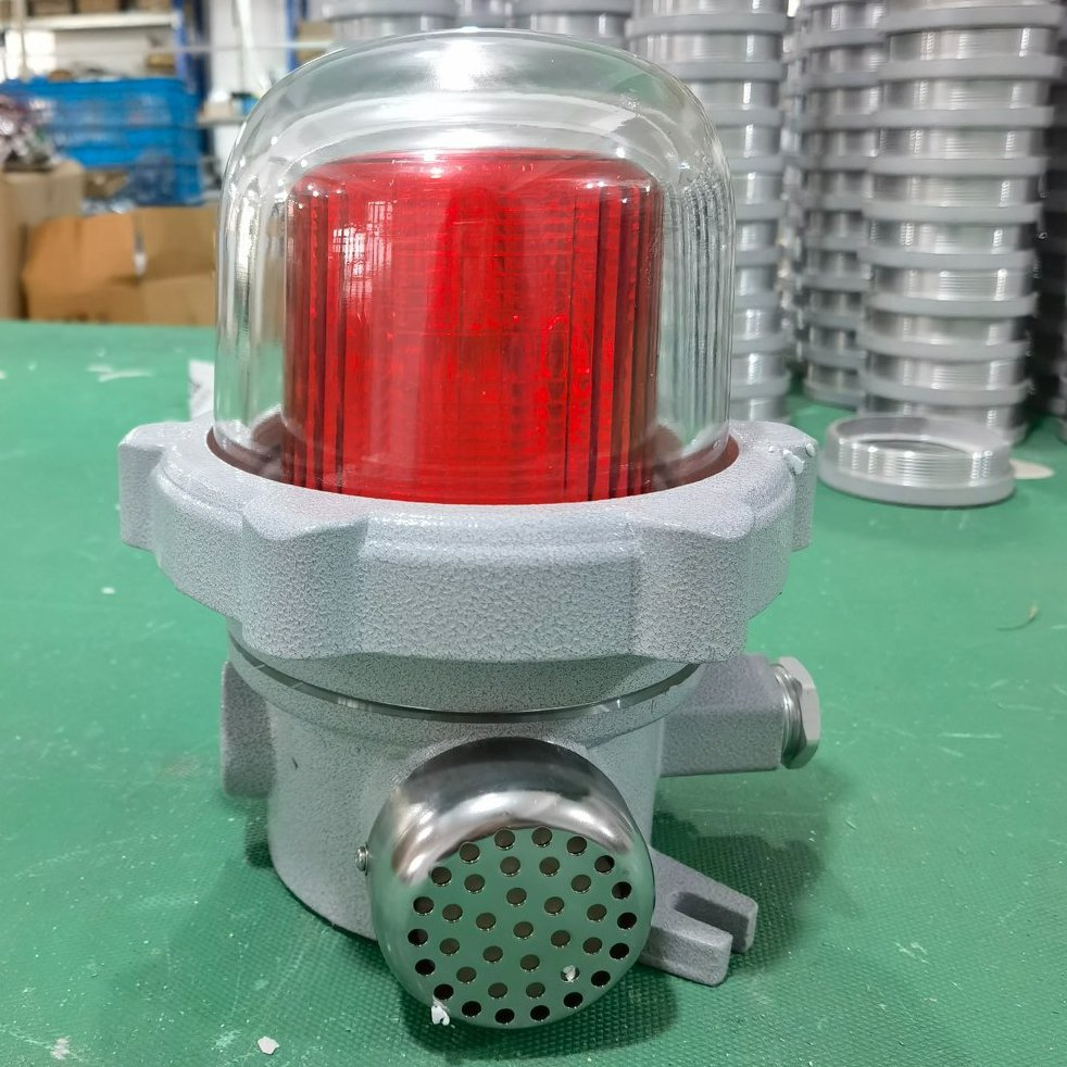 Industrial Audible and Visual Alarm Sound and Light Loud Alarm Siren with Strobe Light