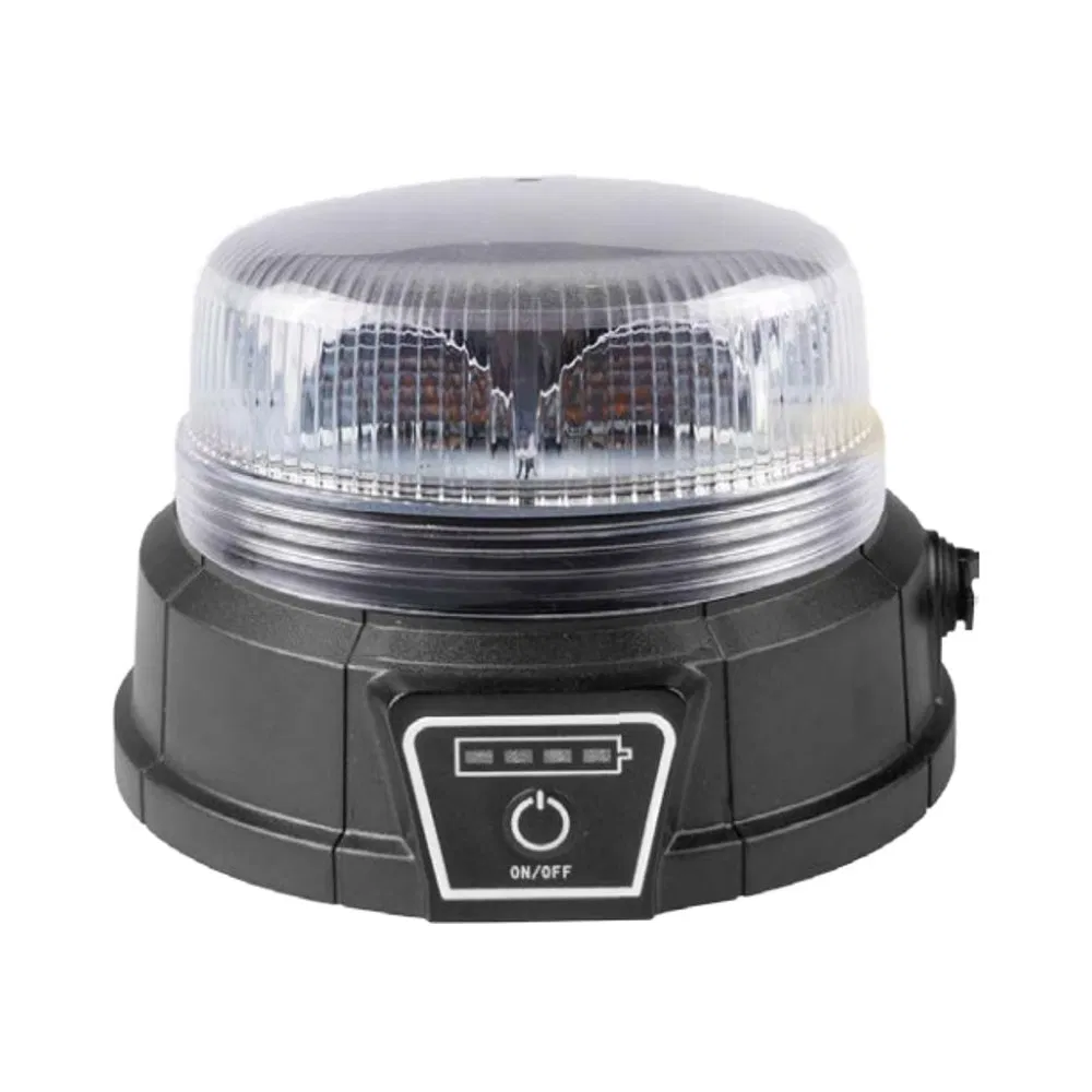 48W New Upgrade High Power Trucks Cars Wireless Rechargeable LED Beacon Lights