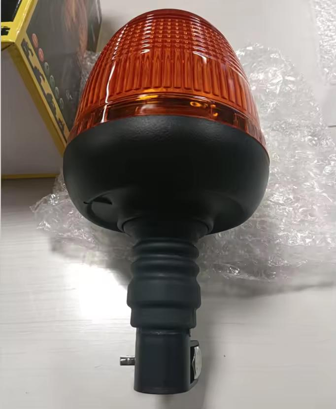 Magnetic Base Cigar Plug Amber LED Beacon Light Ambulance Car Warning Beacon Lighting