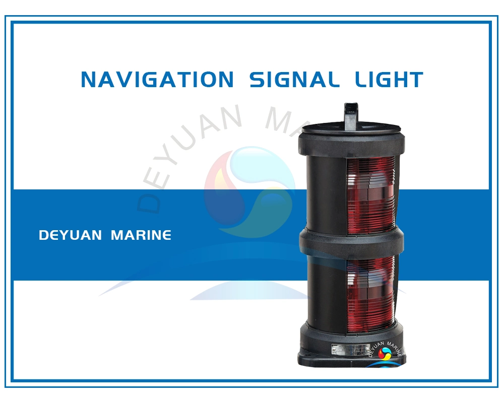 Chx6-101p Marine Plastic Double Deck Navigation Signal All Round Light