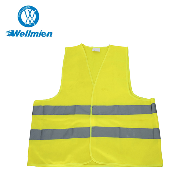 Safety Vests High Visibility Orange Clothing Outdoor Night Running Protective Construction Workwear Hi Vis Reflective Safety Vest