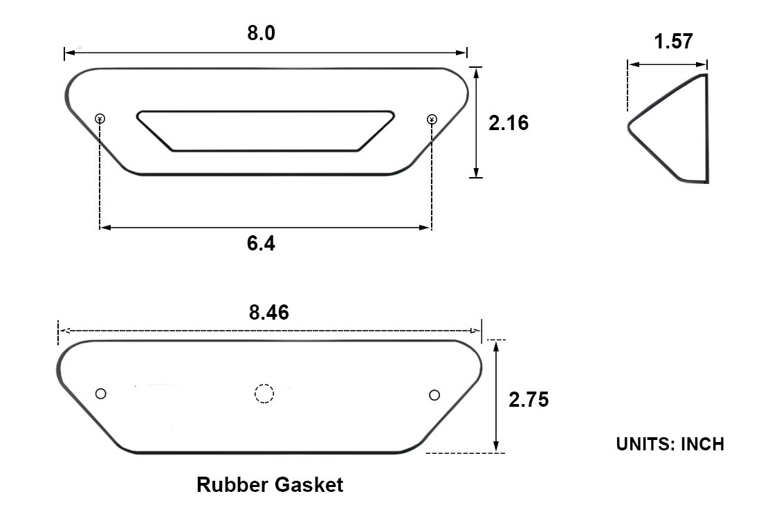 White LED Secene Light for Ambulance Firetrucks 101L
