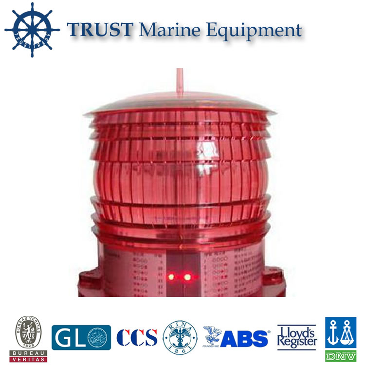 LED Tower Solar Powered Aviation Obstruction Warning Light