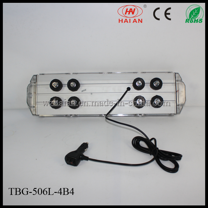 2X4 Screws Mounted Vehicles LED Linear 4 Warning Mini Lightbar