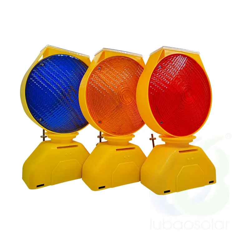 Solar Flashing Warning Light