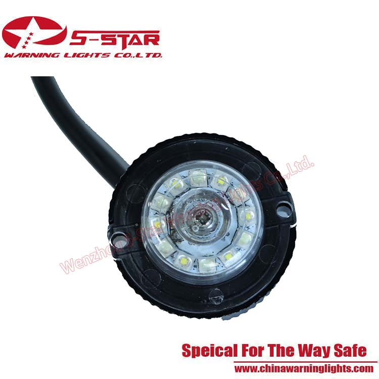 LED Grille Hide-Away Strobe Flashing Emergency Warning Light for Ambulance
