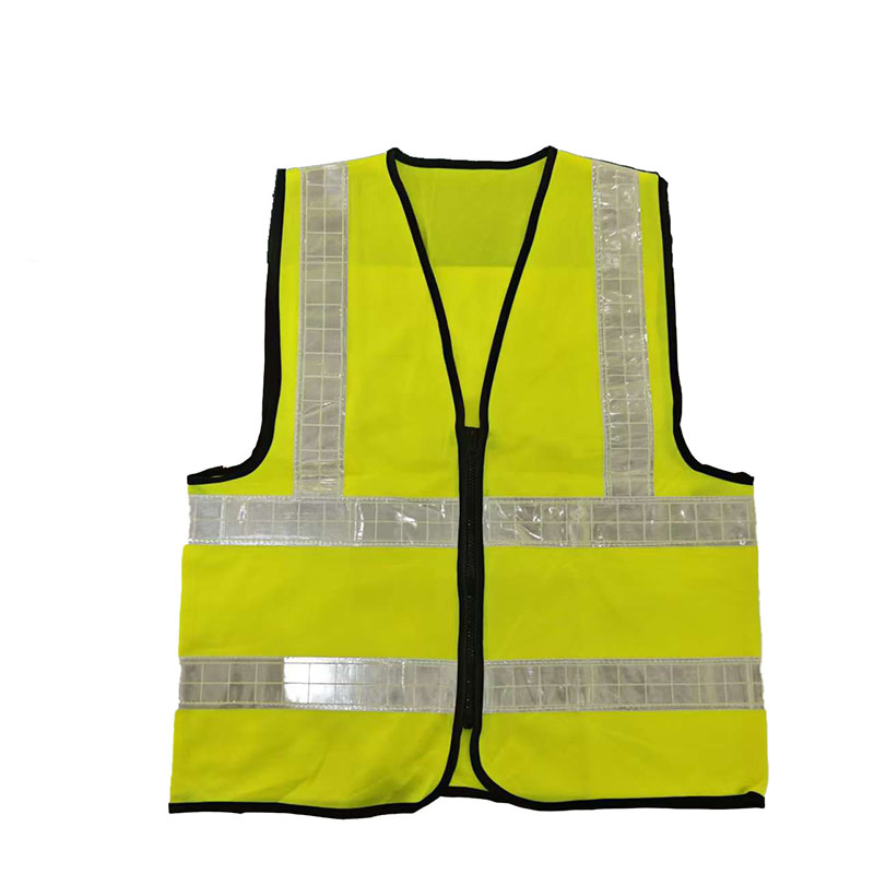 Custom Reflective Vest with Logo Printing Suitable for Sanitation Traffic Fire Protection Work Clothes Construction Site Safety Work Clothes