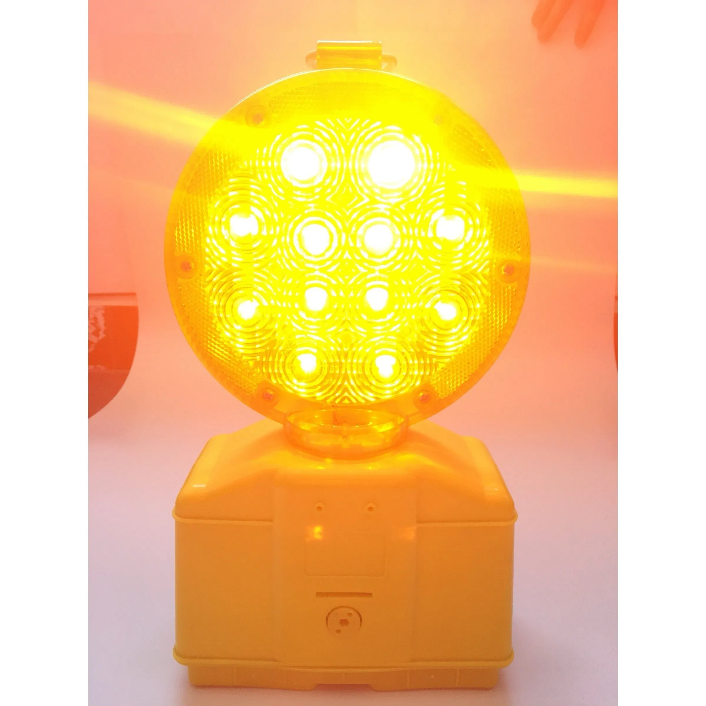 Portable Flow Flashing LED Construction Site Light Traffic Warning Light Lamp
