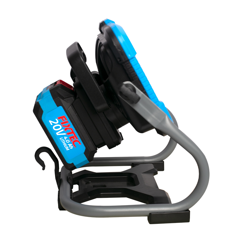 Fixtec Portable Working Light 30W/20W/10W 20V Li-ion Battery Powered Rechargeable Cordless LED Work Light with Stand