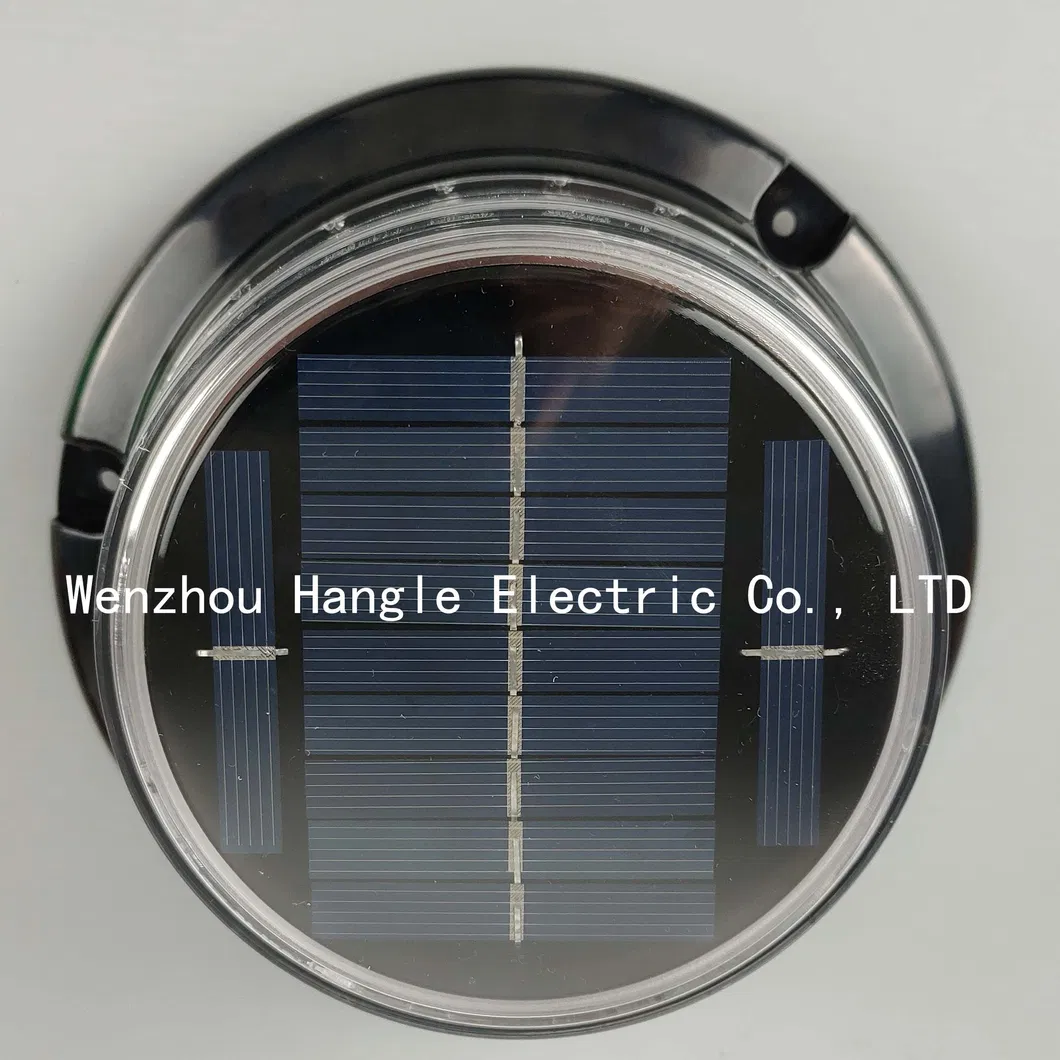 Solar Powered Warning Lamp