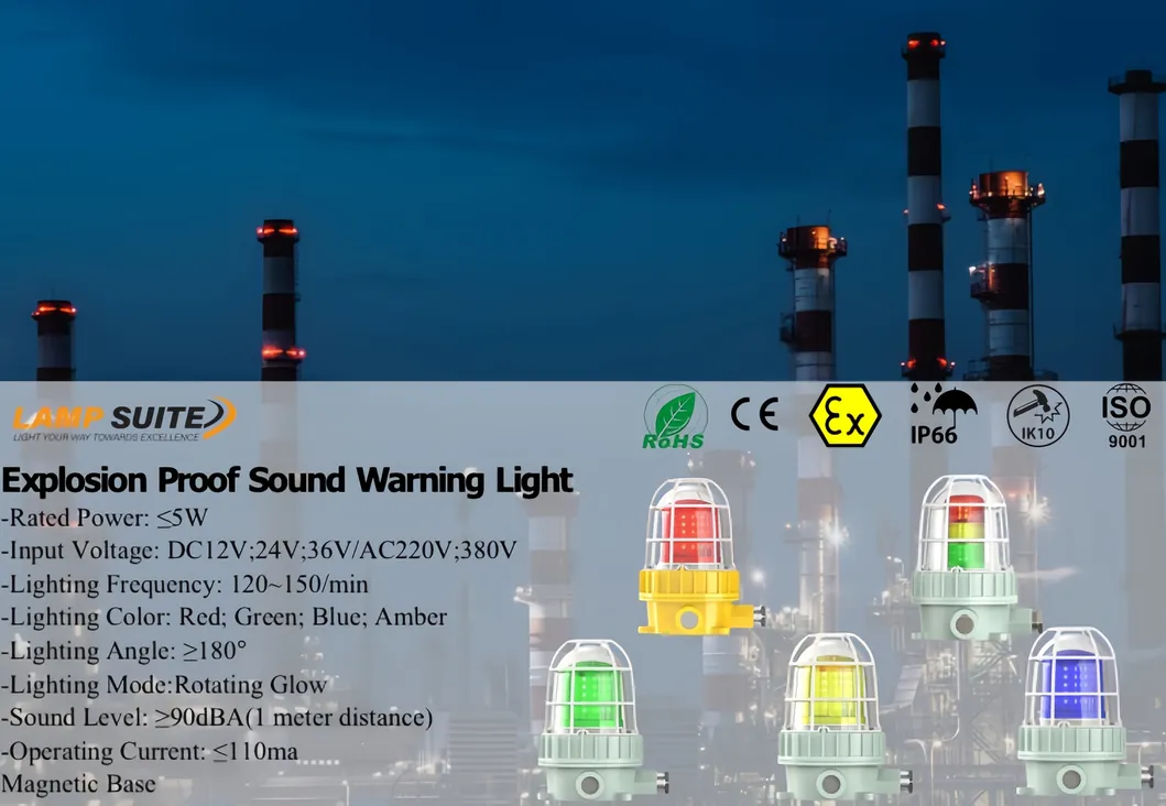 Explosion Proof Sound Warning Light