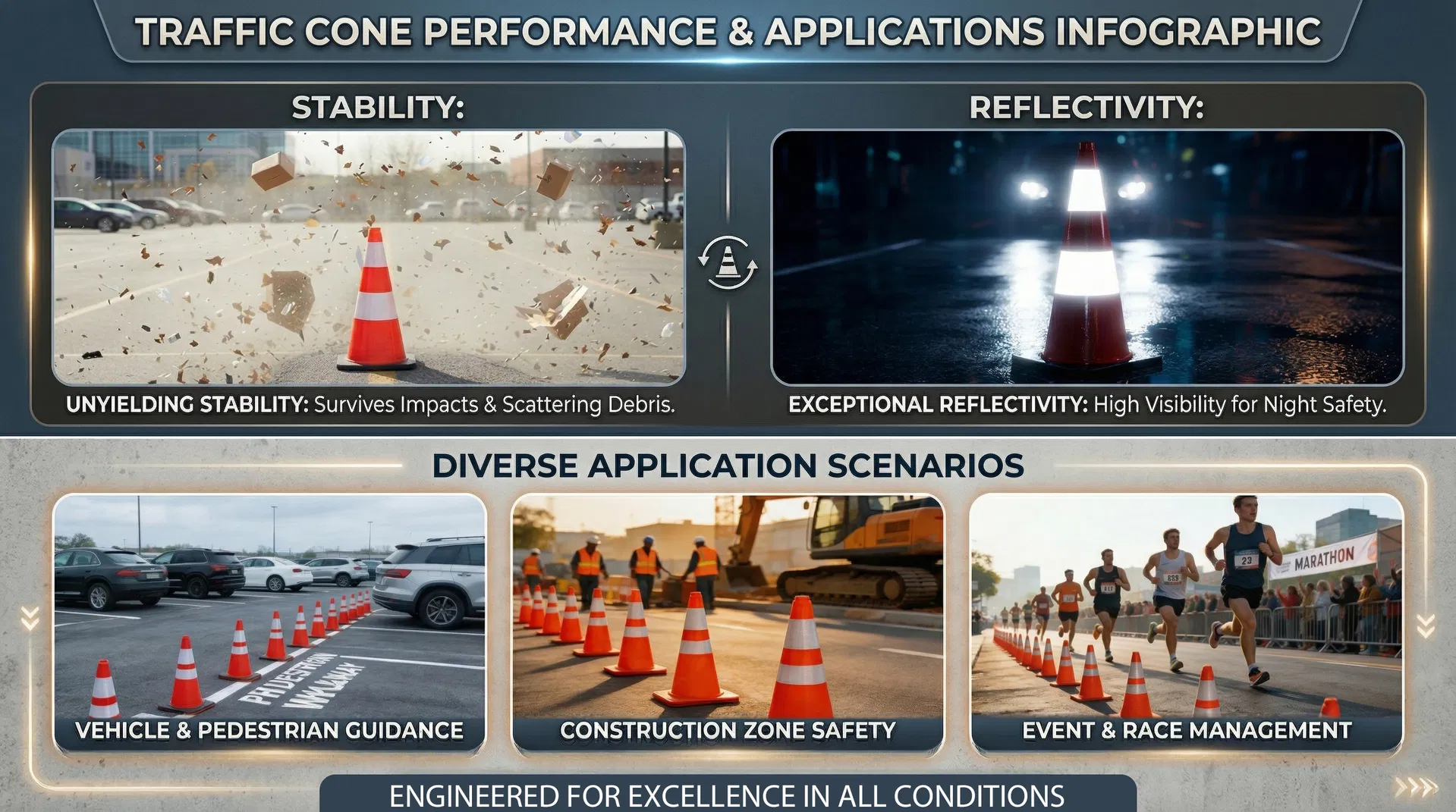 Internal LED Light Feature