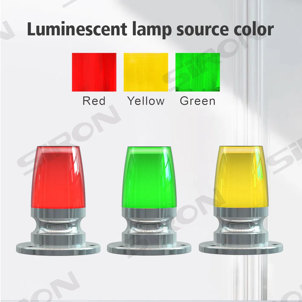 Siron D035 Aluminum Alloy Explosion Proof Alarm Warning Light with Buzzer IP20