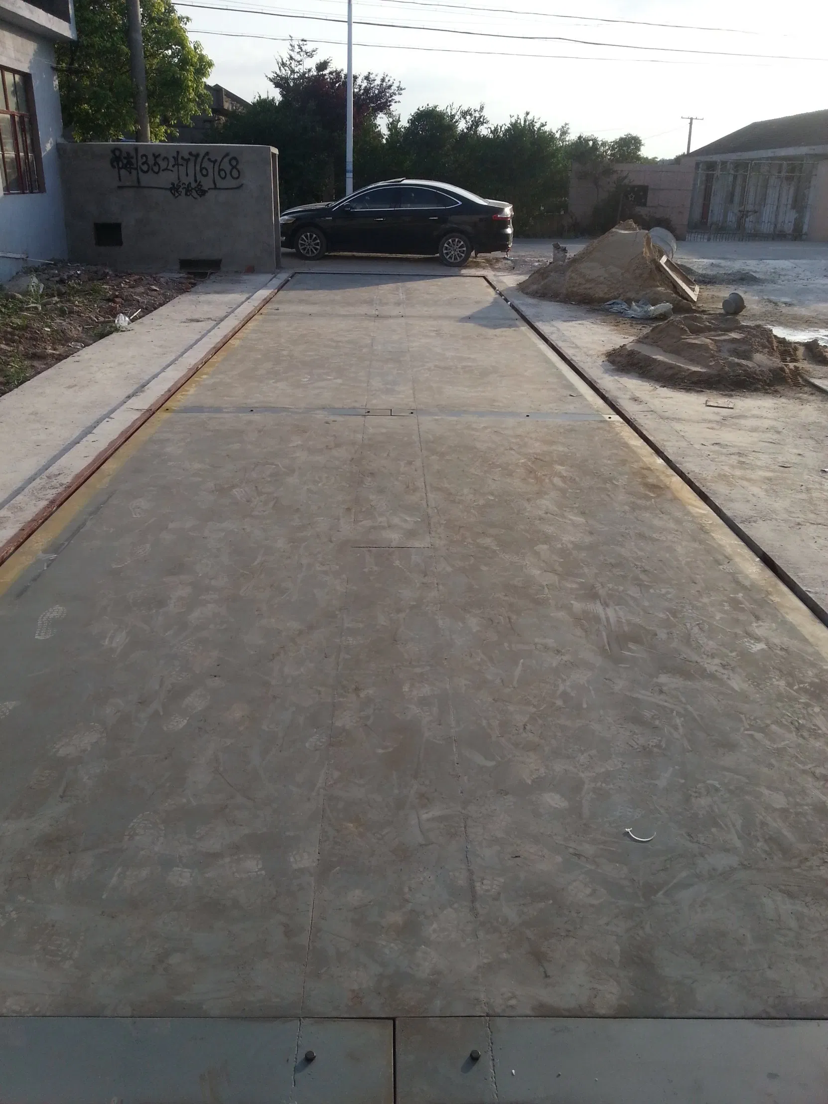 Scs-100 3X18m 100 Ton Unmanned Weighbridge Truck Scale with Gate China Manufacturer