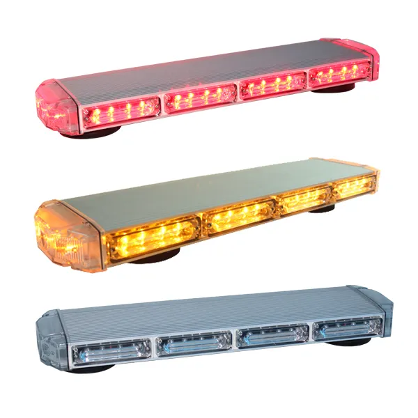 2X4 Screws Mounted Vehicles LED Linear 4 Warning Mini Lightbar Detail
