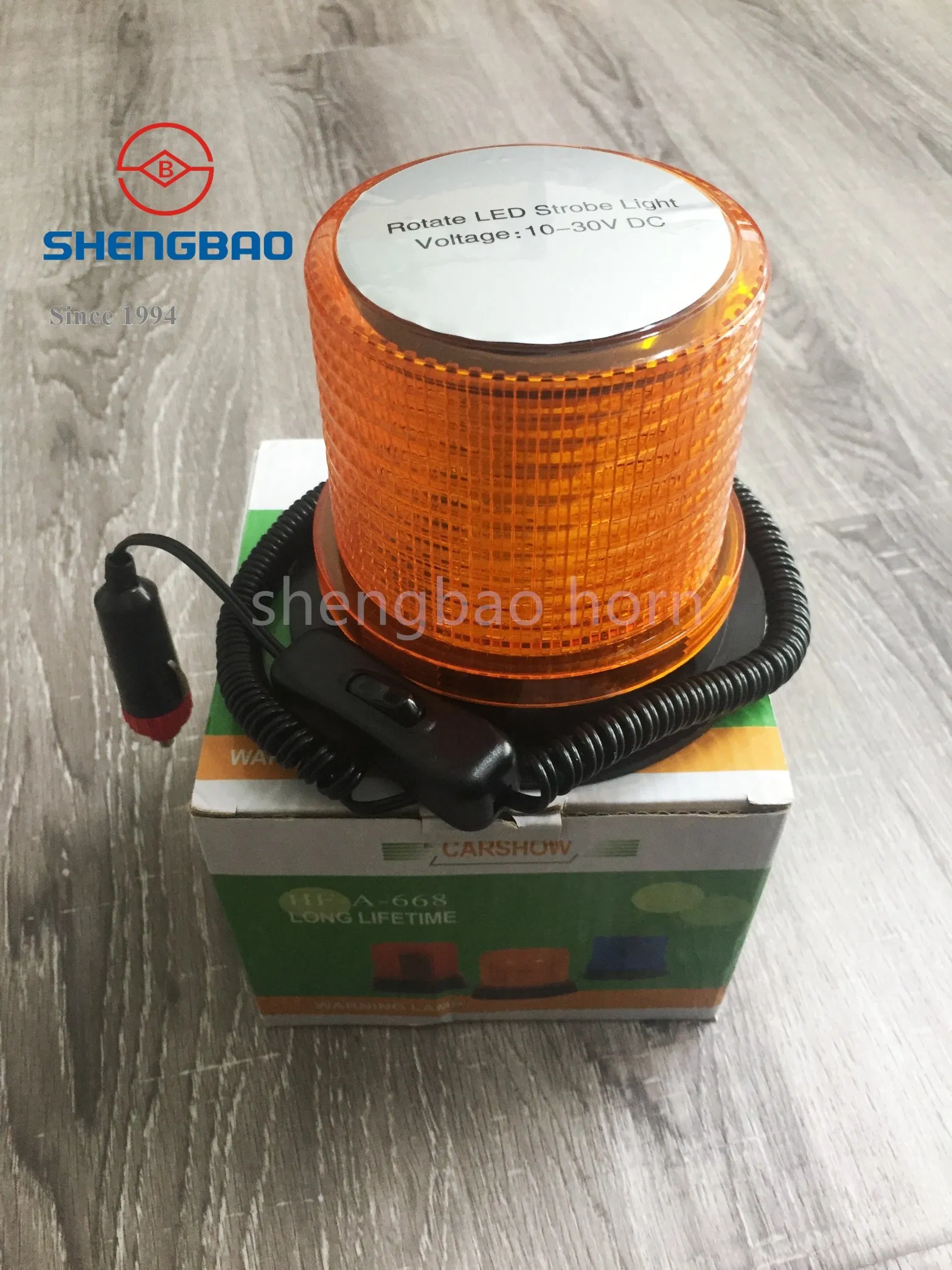 Lbeacon LED Strobe Lights Magnetic and Screw Mount Rooftop Strobe Rotating Lamp White Red Amber Warning Flashing Forklift Lights