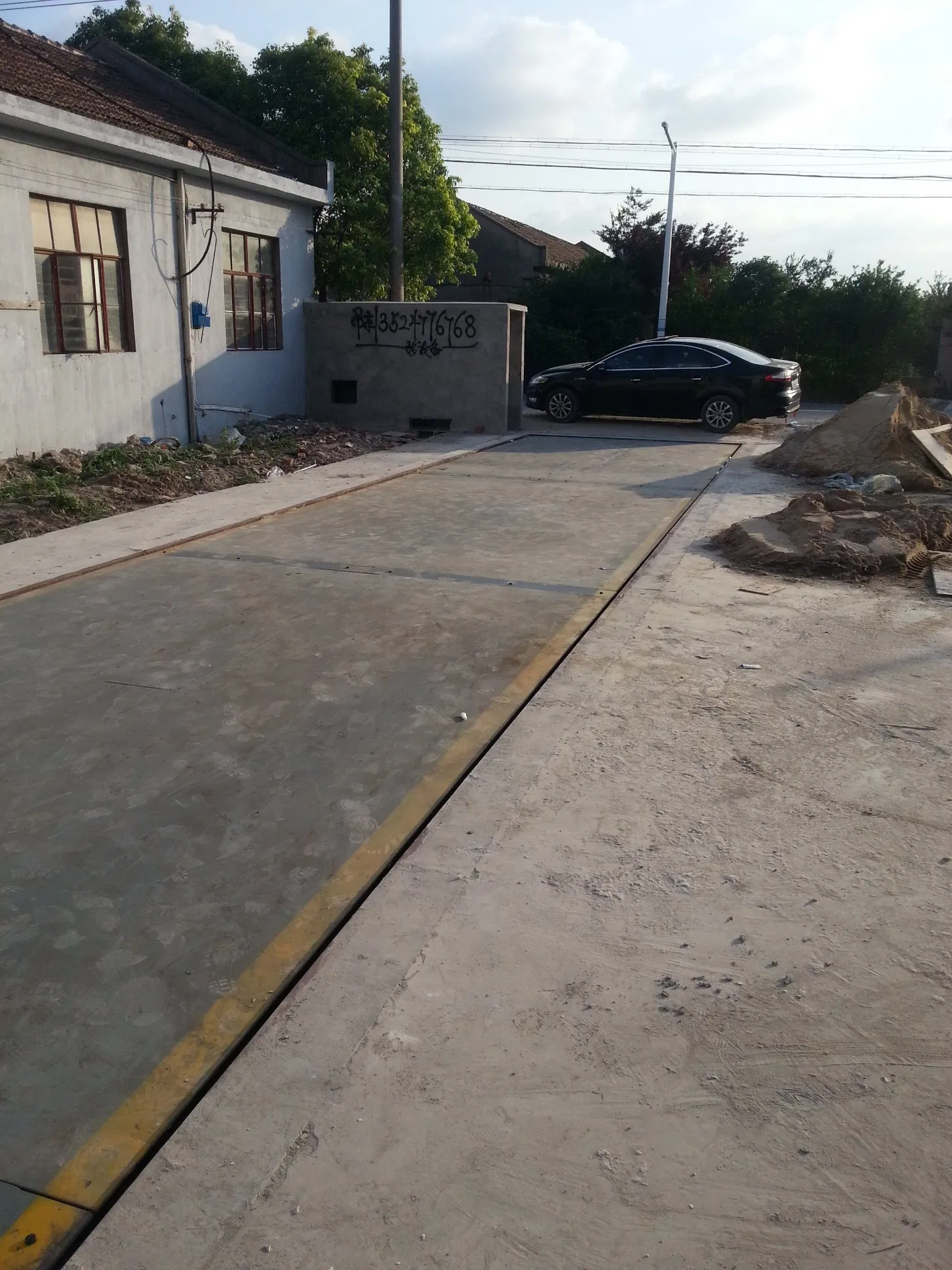 Scs-100 3X18m 100 Ton Unmanned Weighbridge Truck Scale with Gate China Manufacturer