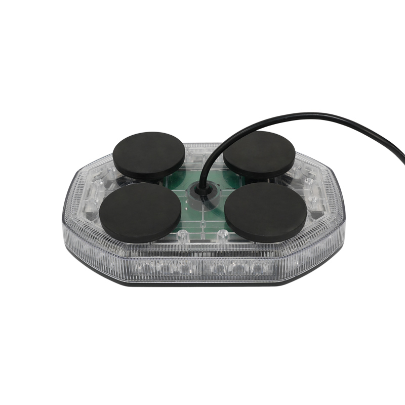 30W LED Strobe Light Magnetic Mount Emergency Traffic Security Warning Caution Flashing for Construction Vehicles Tow Trucks