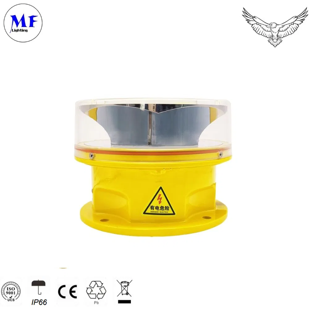 IP66 240km/H L-864 Aviation Obstruction Light / Warning Light/Solar Marine Light/ Warning Airport Runway Taxiway Helipad Beacon Warning Indicator Aviation Light