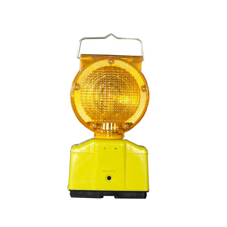 Solar Energy Caution Light for Mounted on Traffic Cone
