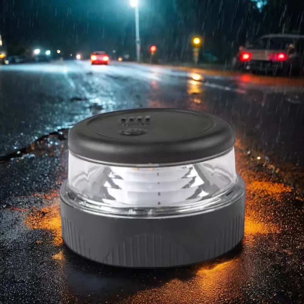 Portable Battery Powered Rechargeable Traffic Safety Road Hazard Emergency Warning Beacon Light
