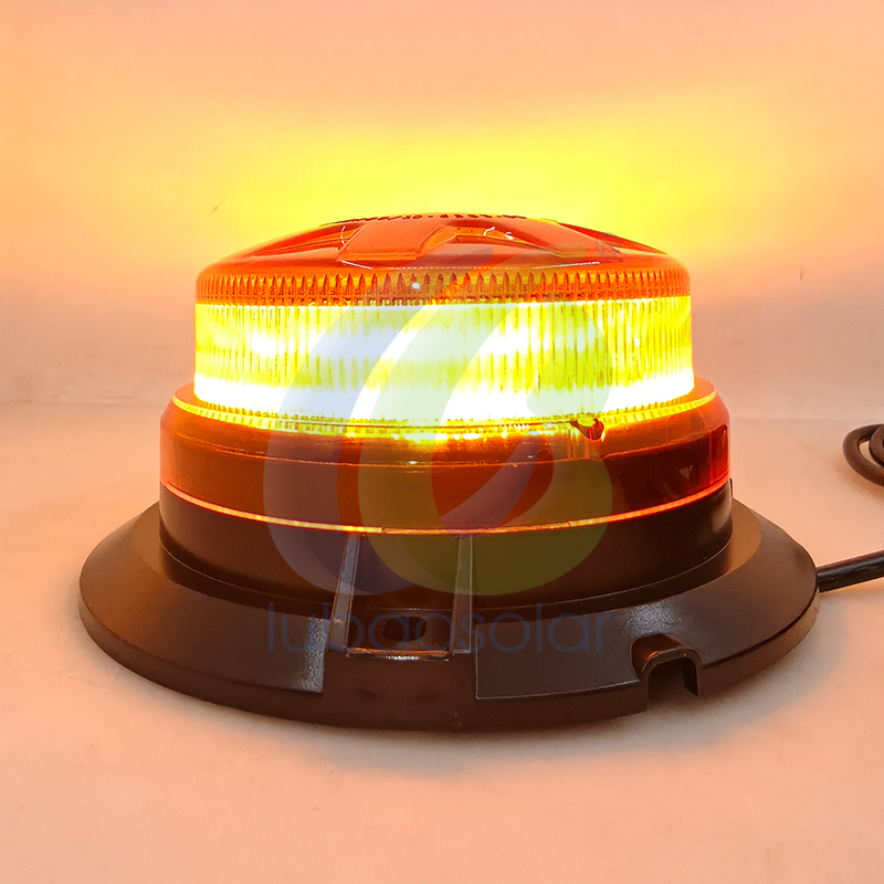 Waterproof Magnetic Mount 12V 24V Flashing Beacon Strobe Rotating Warning Light