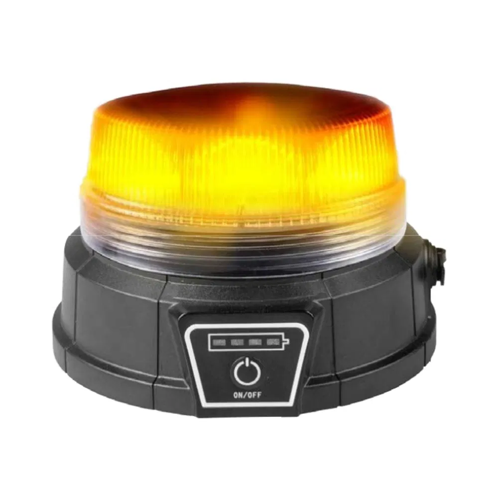 48W New Upgrade High Power Trucks Cars Wireless Rechargeable LED Beacon Lights