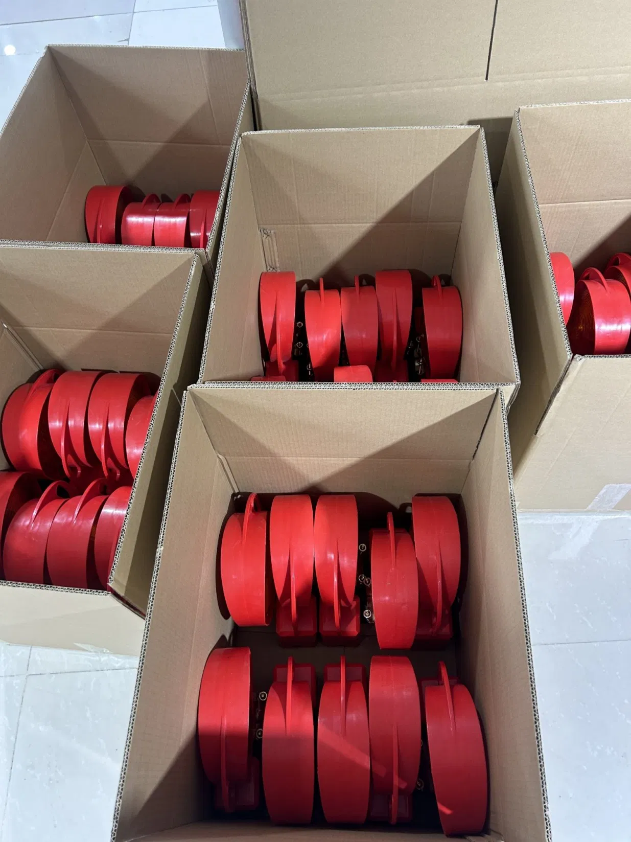 LED Flashing Warning Light for Road Safety and Traffic Control