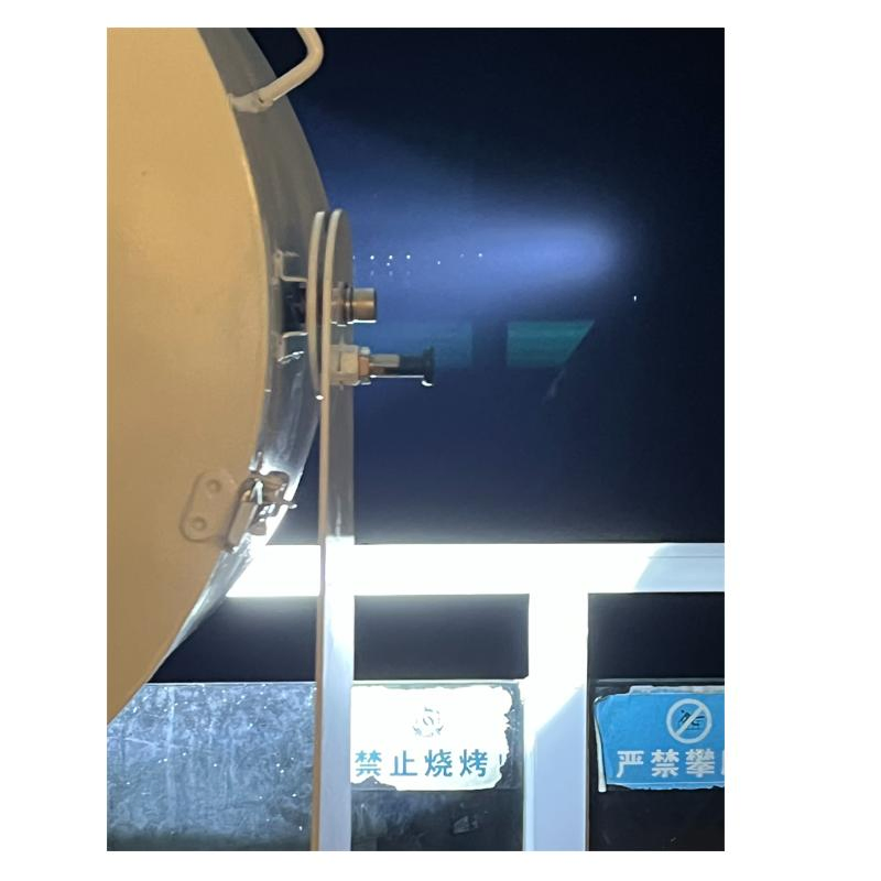 Stainless Steel 80W-100W-150W-250W-350W LED Spotlight 24VDC, 2deg, 5km 6km Marine Navigation Offshore Platform Light Long-Range Suez Canal Searchlight