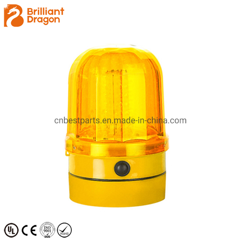 New Rotating Warning Road Traffic Emergency LED Lighting Magnetic Mounting Flashing LED Emergency Light Car LED Strobe Beacon Light with Strong Magnet