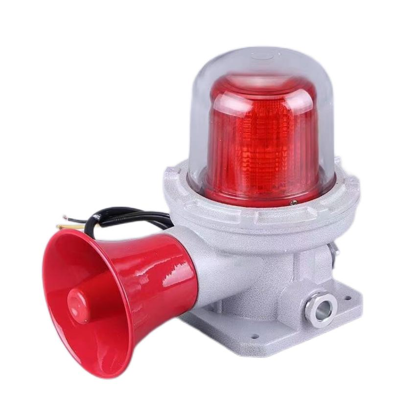 Explosion Proof Alarm Light Warning Alarm Siren with Strobe Light Sounds Alarm