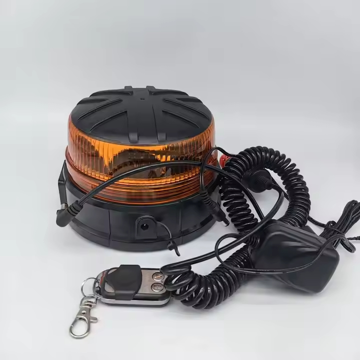 48W New Upgrade High Power Trucks Cars Wireless Rechargeable LED Beacon Lights